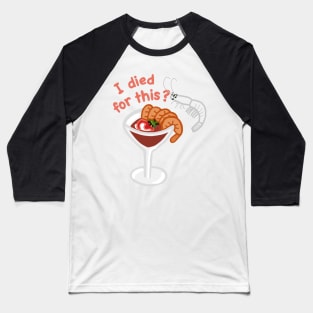 Shrimp Cocktail Baseball T-Shirt